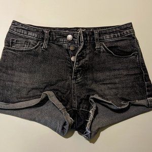 Universal Thread Dark Wash Cut-off Shorts Size 00